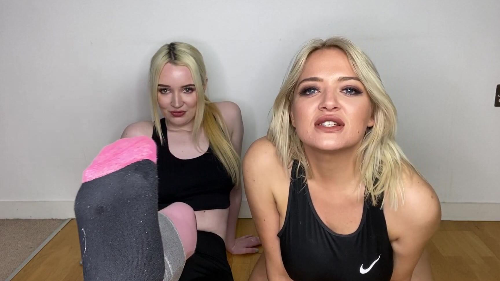 "Lana Harding" workout/gym, humiliation, jerk off instruction, sock smelling, socks Sweaty Gym Sock Wanker JOI w Lana Wolf Manyvids