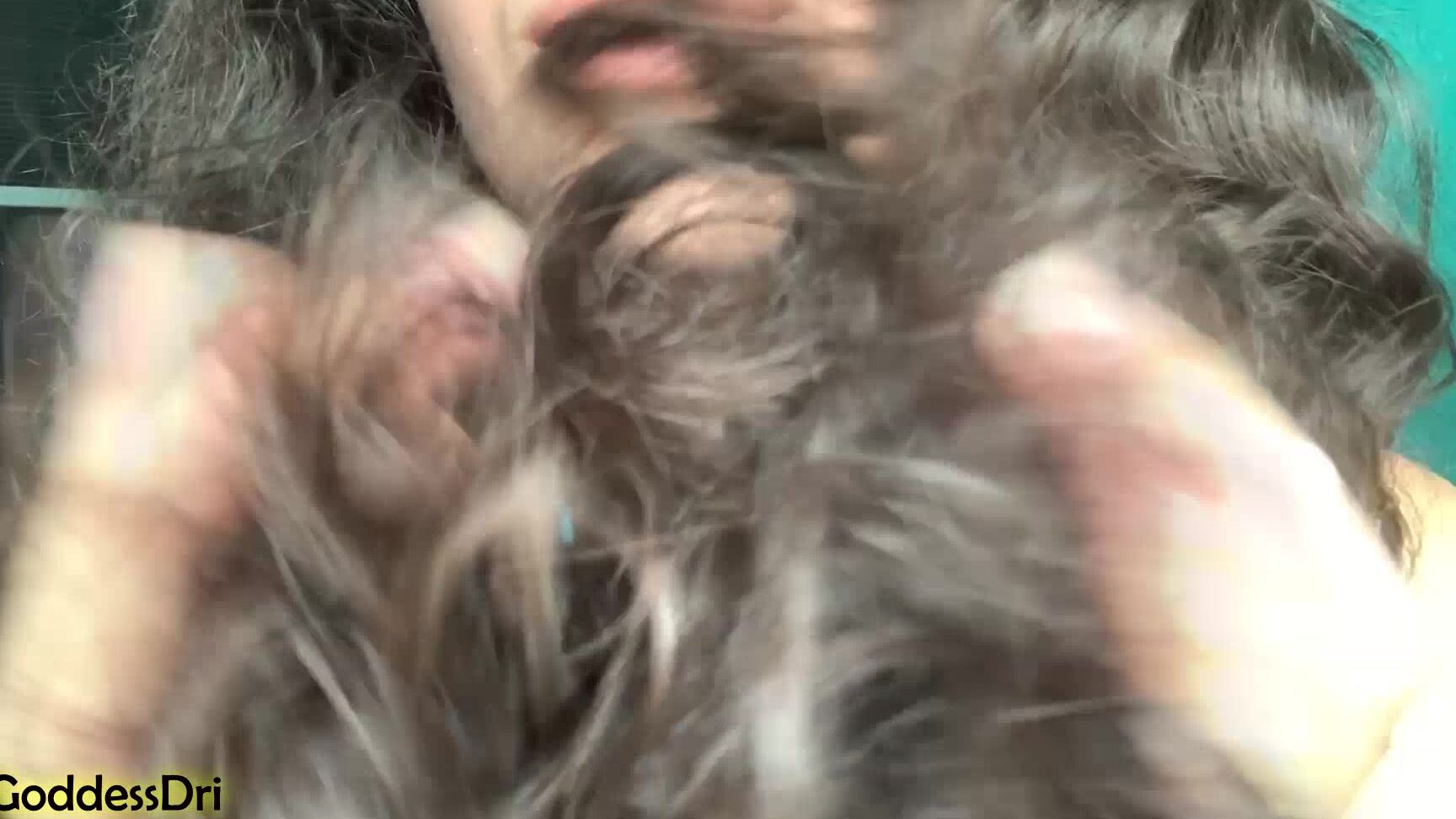 "GoddessDri" femdom pov, goddess worship, hair, long hair Hair Worship Manyvids