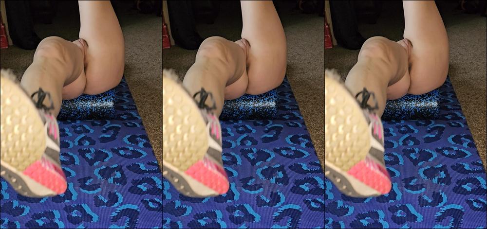 "KittyUV" ass, embarrassednakedfemale, farting, kink, workoutgym Oops I Farted During My Workout Manyvids