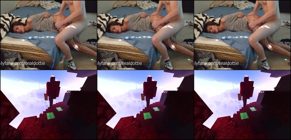 College Girlfriend In Fishnets Rides And Pounded With Minecraft Parkour Sir Zamn 1080P