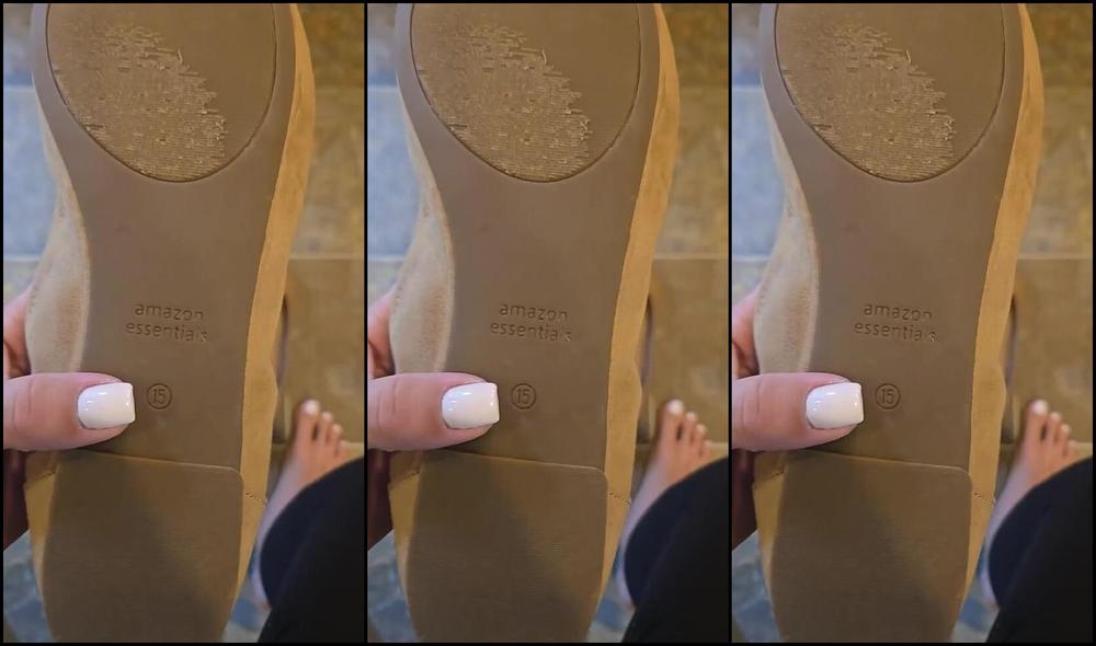 Sexysassquatch34 Nicknamed Goddessnat34 08 25 2025 Onlyfans Video Size 15 Flats And My Struggles With Them