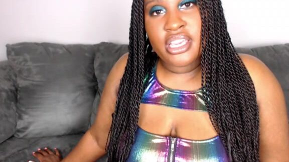 "UnfriendlyBlckHottie" ebony female domination, financial domination, humiliation, losing weight, verbal humiliation Starve Fatty Manyvids