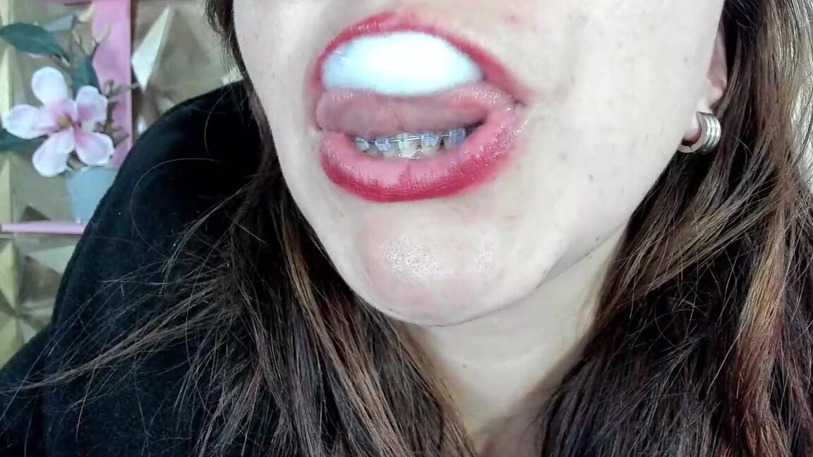 "Coconutsex" drool, eroticnude, sensual, sloppy, swallowingdrooling Lusty Lingerie Lapping Manyvids