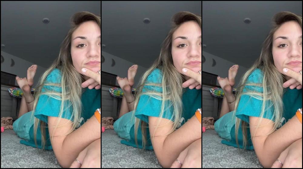 Lex0678 Nicknamed Lex06788 12 10 2024 Onlyfans Video Showing Off My Soles Laying On My Stomach In The Pose Wearing Shorts And T Shirt