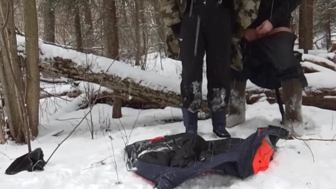 A Walk With My Stepmom On A Snowmobile Ended With A Striptease Crazyfamily 1970 720P