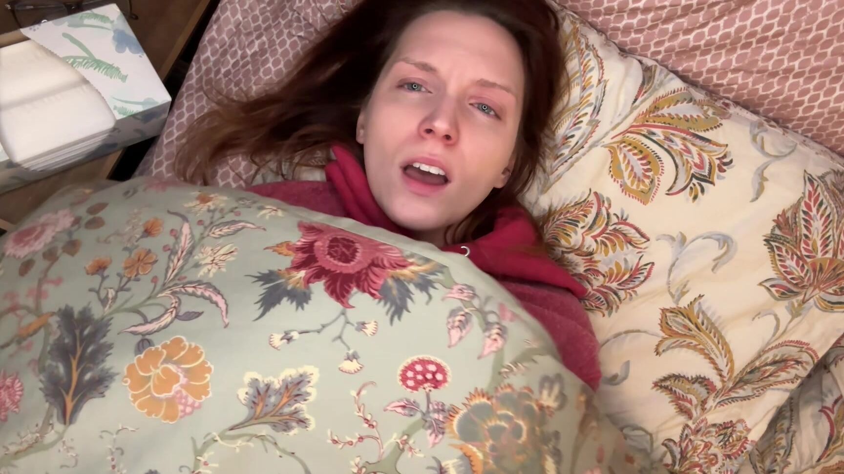 "SneezeGoddess" coughingfetish, covid19, mucophilia, noseblowing, redhead, sfw, sneezegoddess, sneezing The Cold from Hell Weeks of Sneezing and Coughing Manyvids