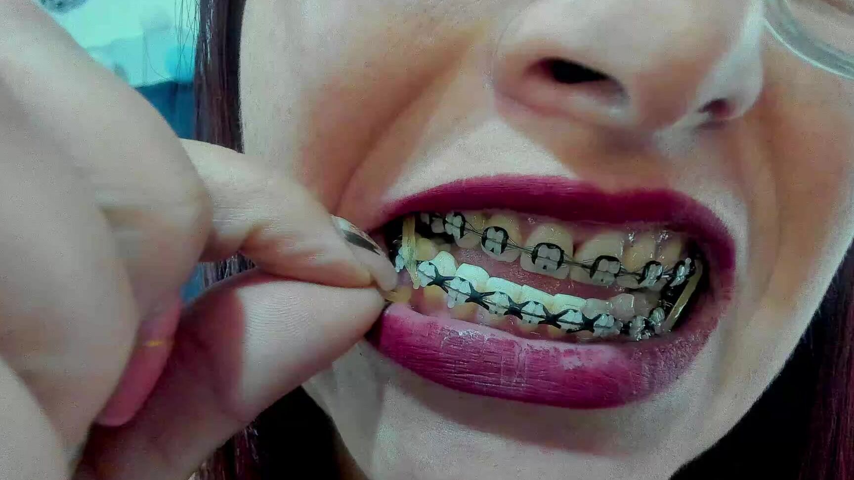 "Coconutsex" gags, sloppy, spitfetish, swallowingdrooling, tonguefetish Saliva Sensation open mouth hot Manyvids