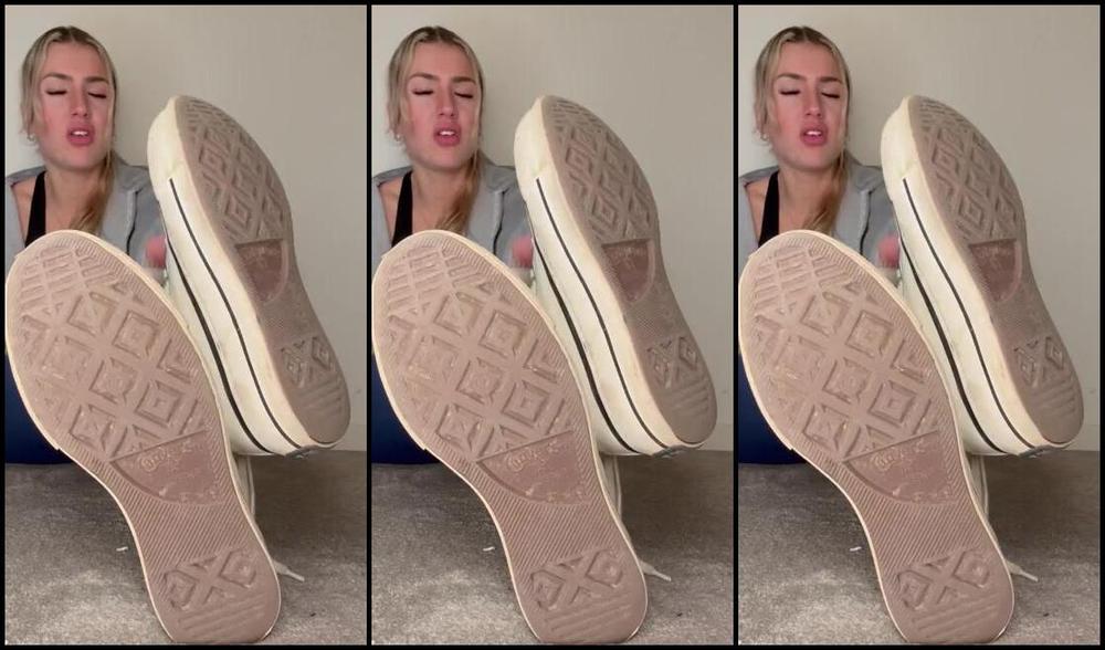 Bellayourgod dominates you with her feet in this femdom onlyfans video