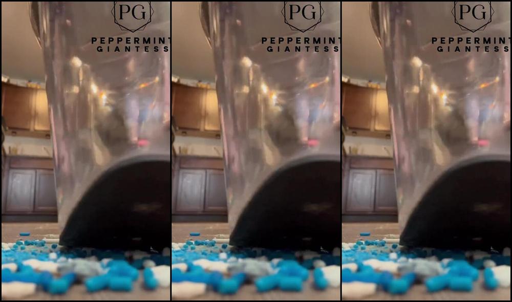 Peppermint Giantess Nicknamed Peppermintgiantess 12 27 2025 Onlyfans Video 7 3 Tall In Heels Sprinkle Crushing Asmr