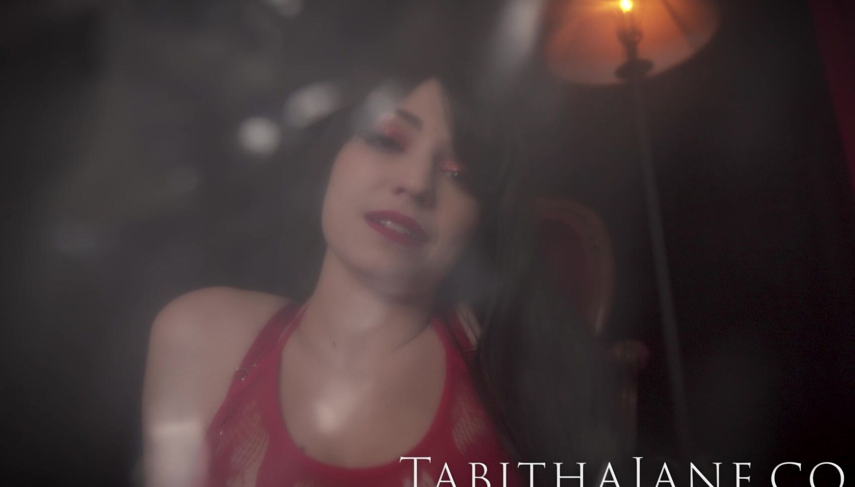 TheTabithaJane: Holiday Angel's plastic fetish fantasy ends with a breath play