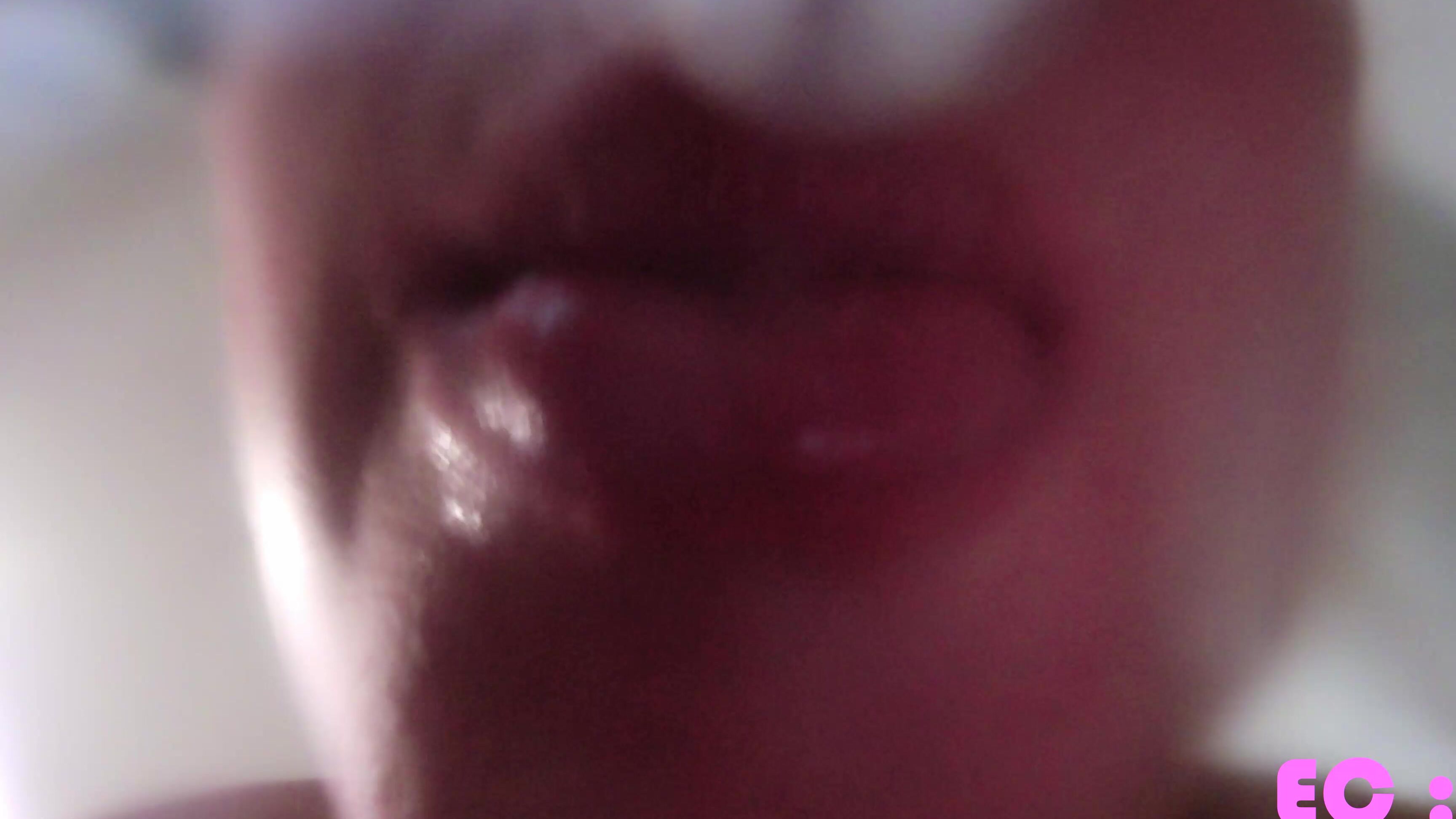 Pinkcandyec Extreme Close Up Blowjob Clip 4