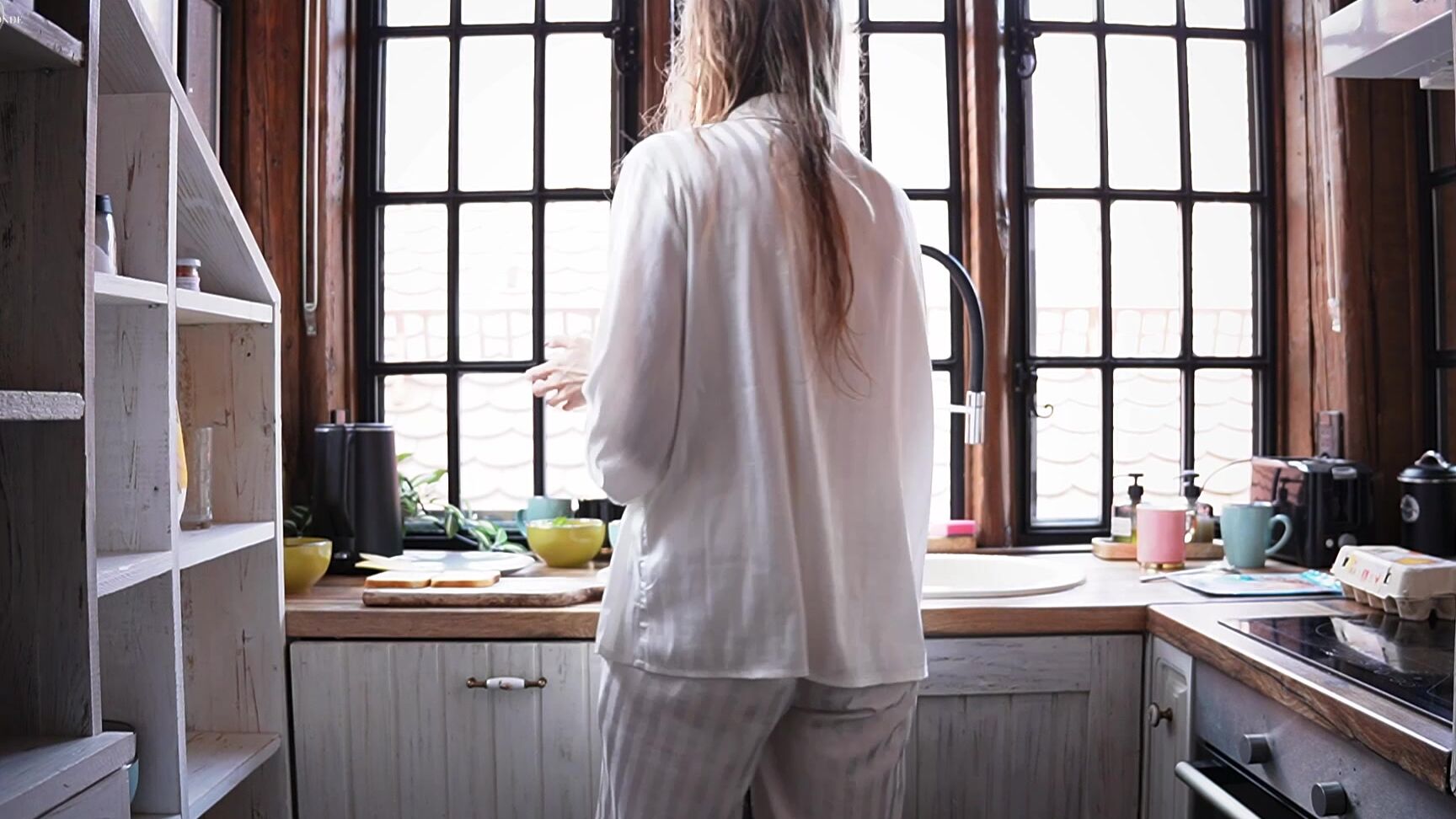 Sexsweetblonde Breakfast For Lovely Step Daddy