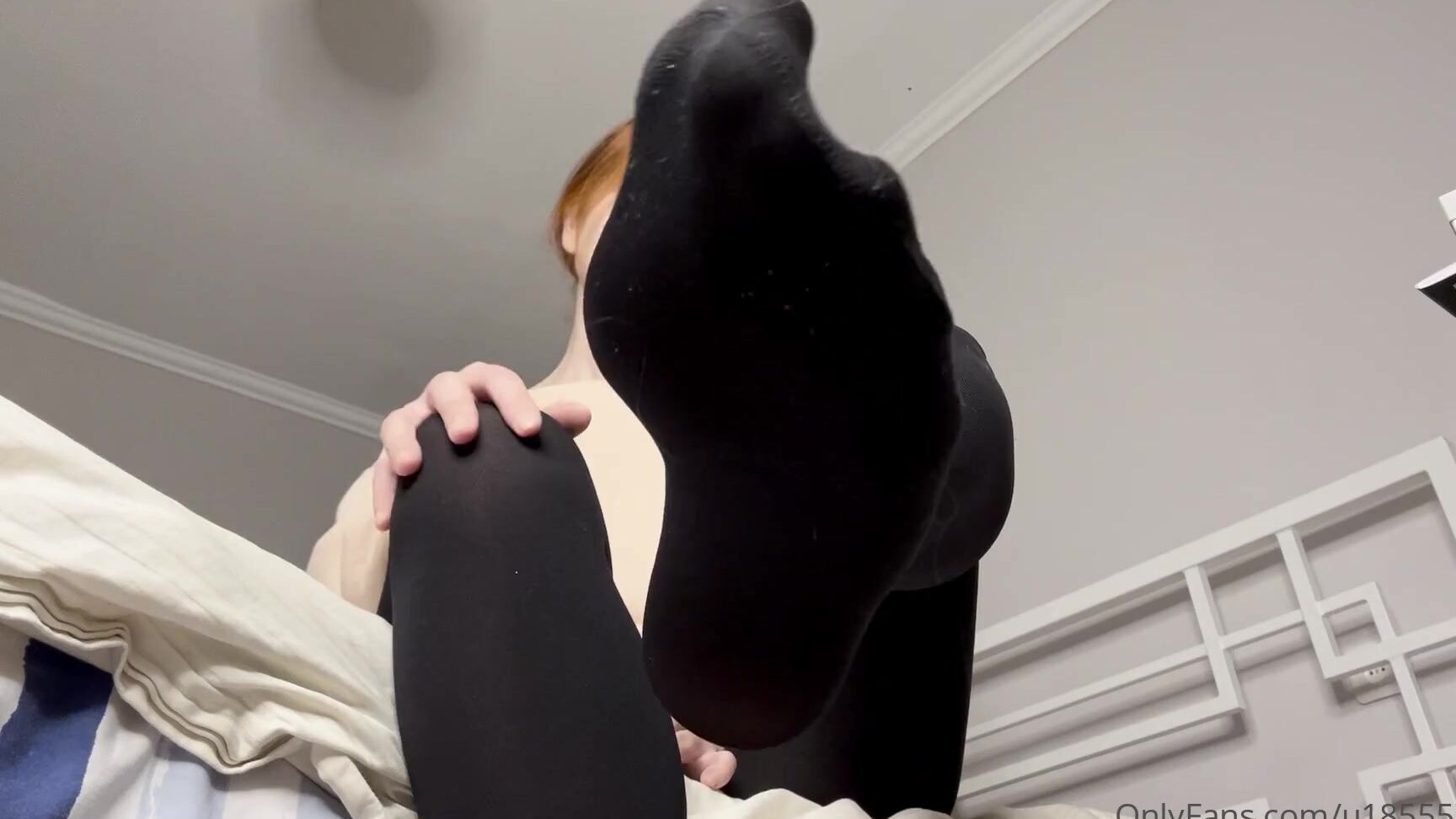 Watch kathrynne Feetgoddess tease and pantyhose up your ass in Onlyfans Video