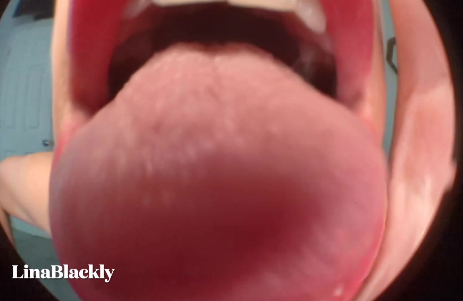 "LinaBlackly" giantess, licking, mouthfetish, spitfetish, vore POV Giantess Licking Vore Manyvids