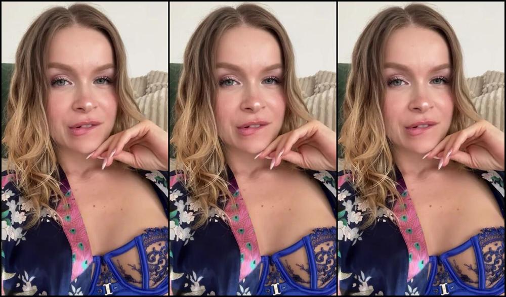 Lucy Sanivy dominates and humiliates with her feet and femdom skills in Onlyfans video