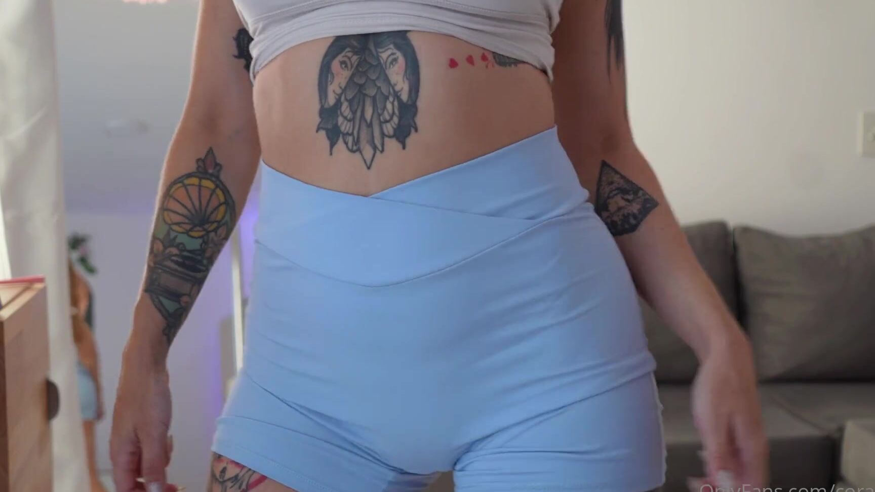 Coral Jade & Onlyfans: Onlyfans Video: Trying on My New Gym Shorts!