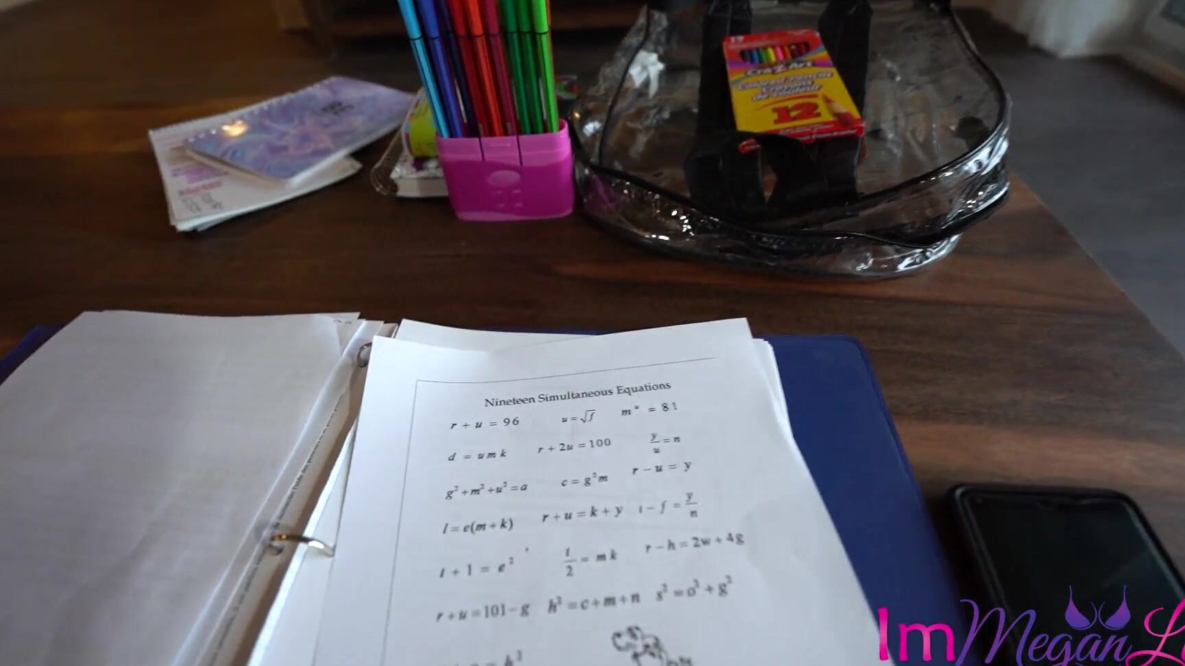 Immeganlive Hottest Tutor Getting Blackmailed Part 1