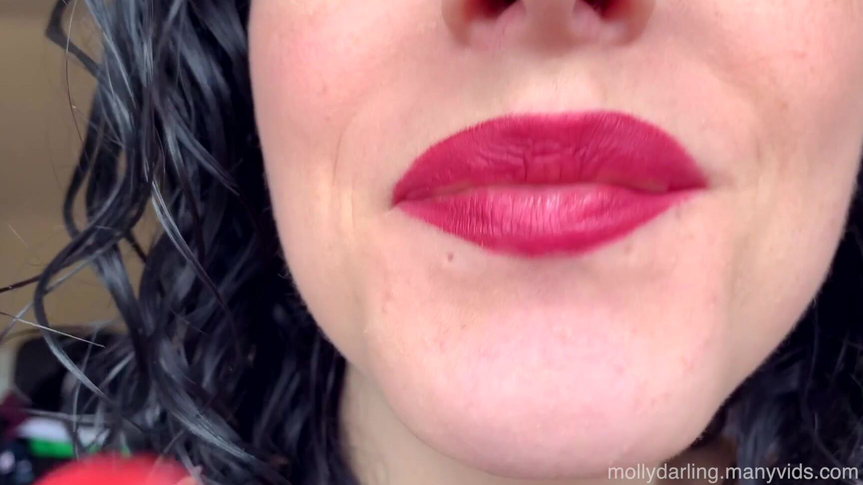 "Molly Darling" giantess, kink, lipstick fetish, mouth fetish, sfw, vore Giantess Threatens To Eat You Vore Manyvids