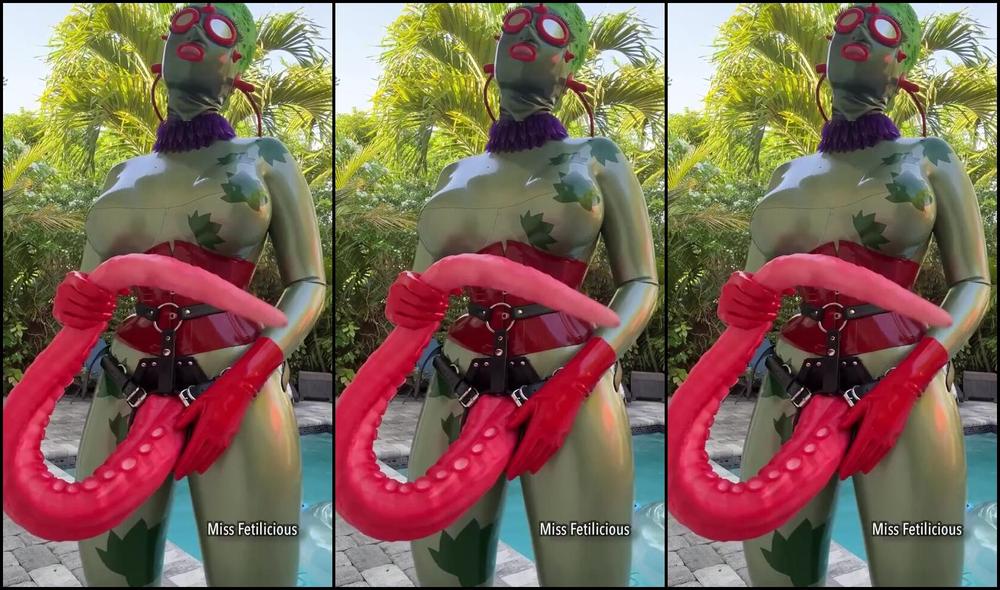 Miss Fetilicious goes wild with Nicknamed Mfetilicious in Onlyfans Video - The Bigger The Better!