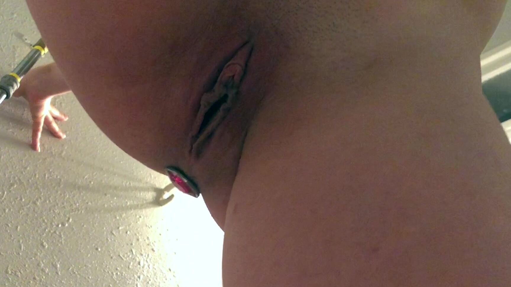 Amateur Hotwife Ass gets her tight asshole soaked in pee during her first time on camera