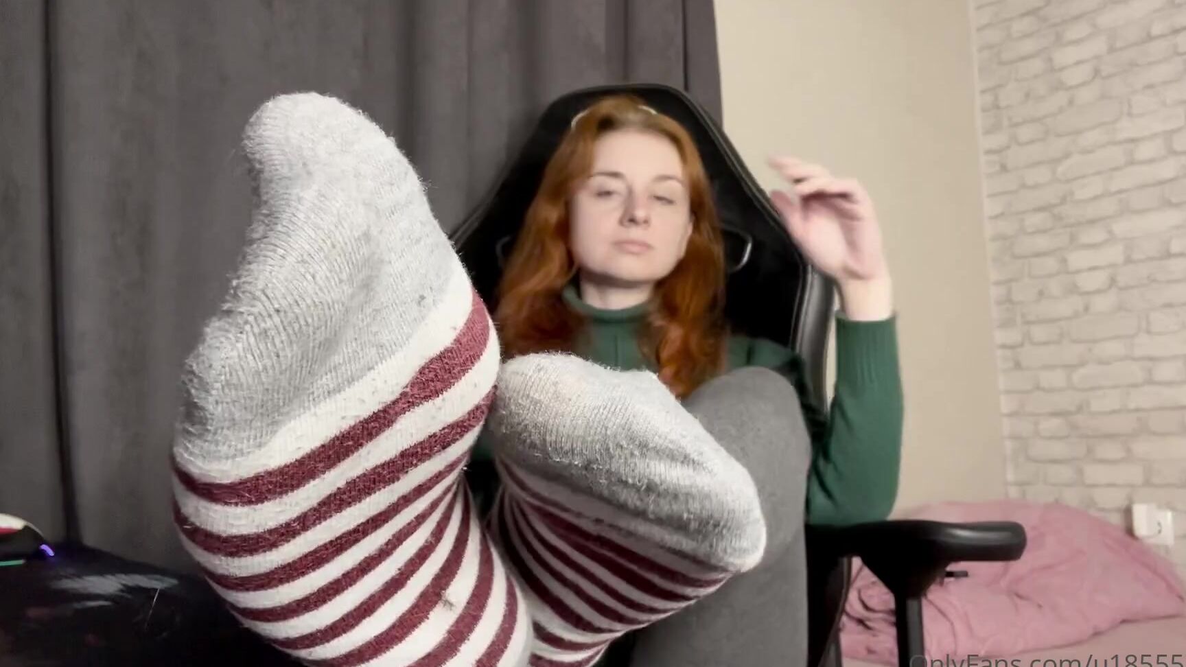 Watch kathrynne Feetgoddess dominate and humiliate onlyfans with her smelly socks