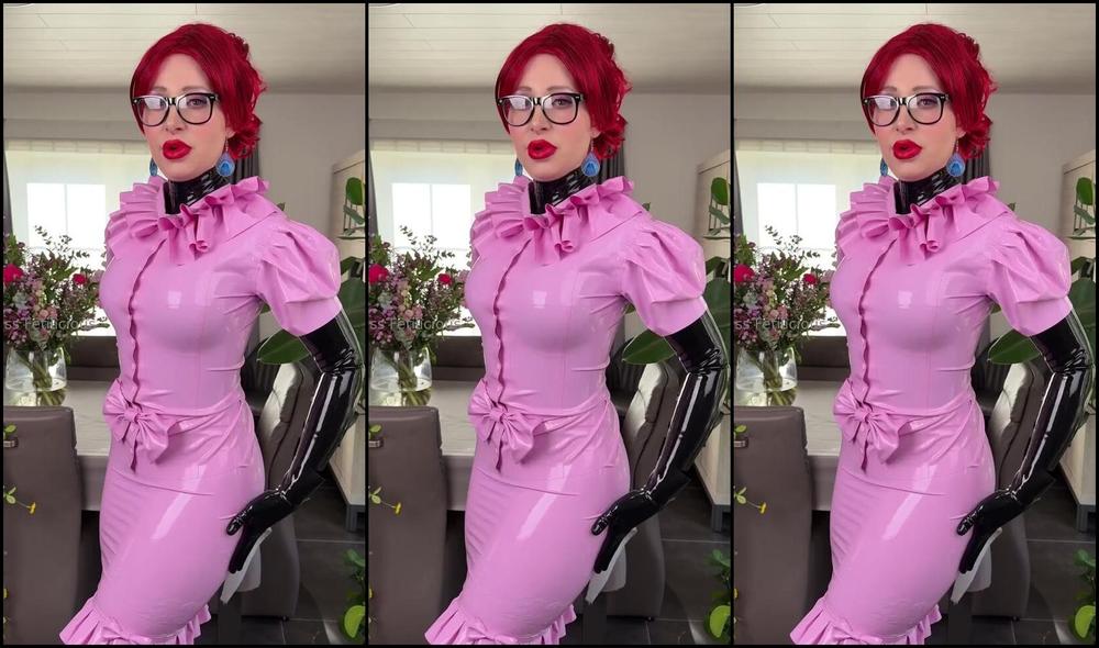 Miss Fetilicious' Onlyfans Video: Intense Latex Queen Session With Your Latex Queen Glasses