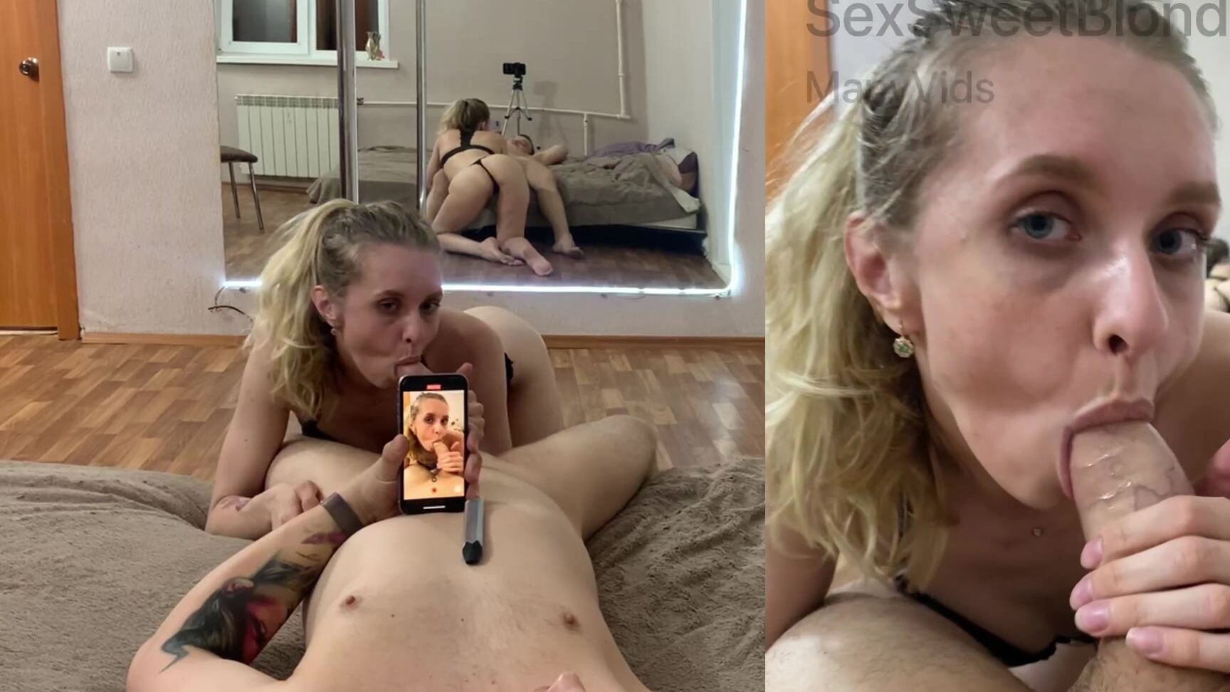 Sexsweetblonde Blowjob After Pole Dancing