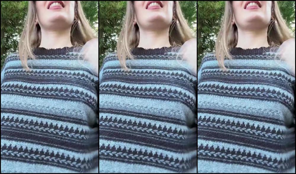 Emma Ruby's pussy could not wait for the onlyfans video I was just trying to enjoy the weather - Onlyfans Video