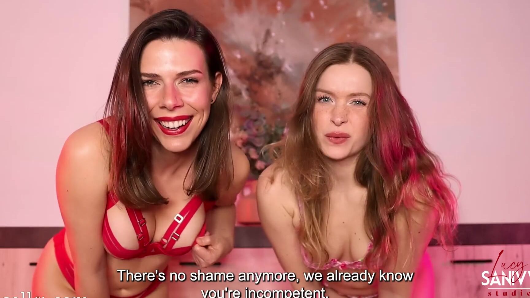 Lucy Sanivy dominates & humiliates in exclusive DPV video for your viewing pleasure