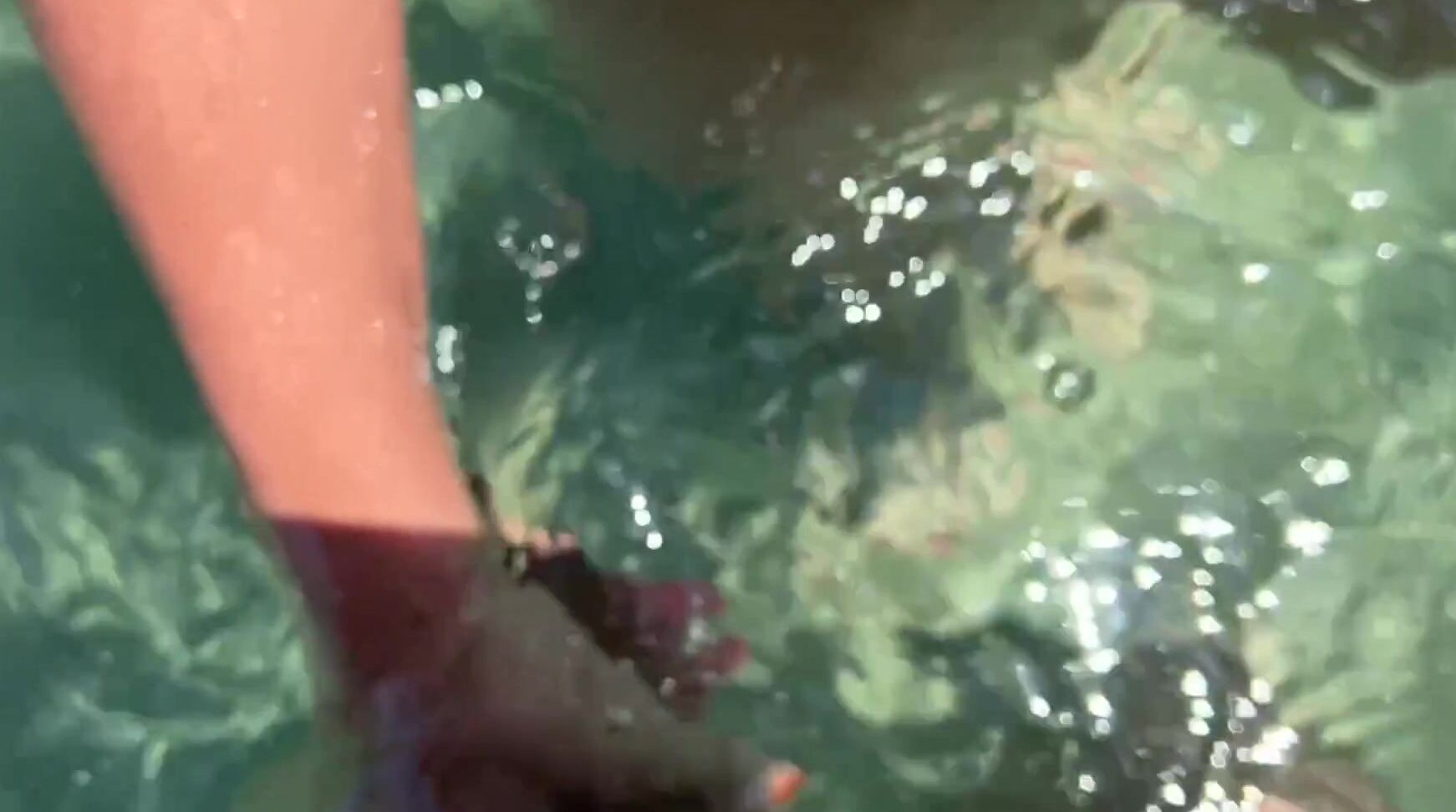 Brunette With Nice Tits Is Causing Voyeurs At The Nude Beach Mia Alexis Queen