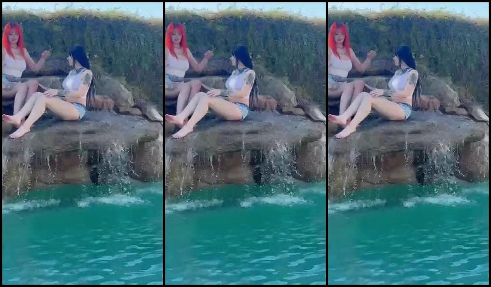 Millie Millz Nicknamed Milliemillz 02 29 2024 Onlyfans Video Had Some Fun In The Sun