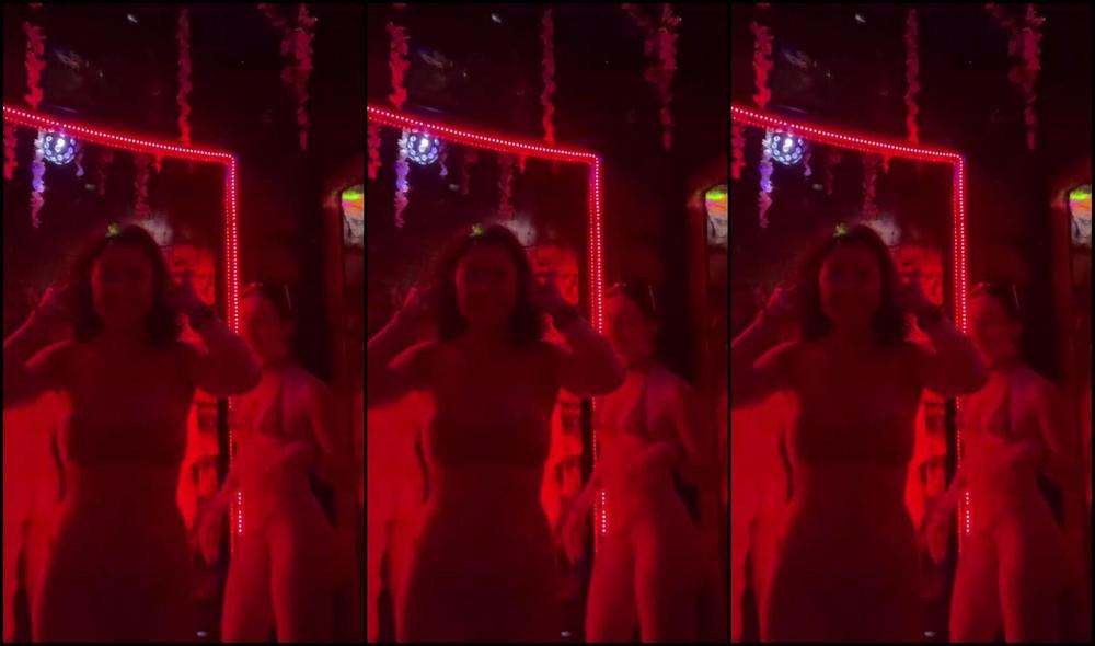 Watch Onlyfans - Dancing and Kissing at the Beach Club with a naughty femdom mistress