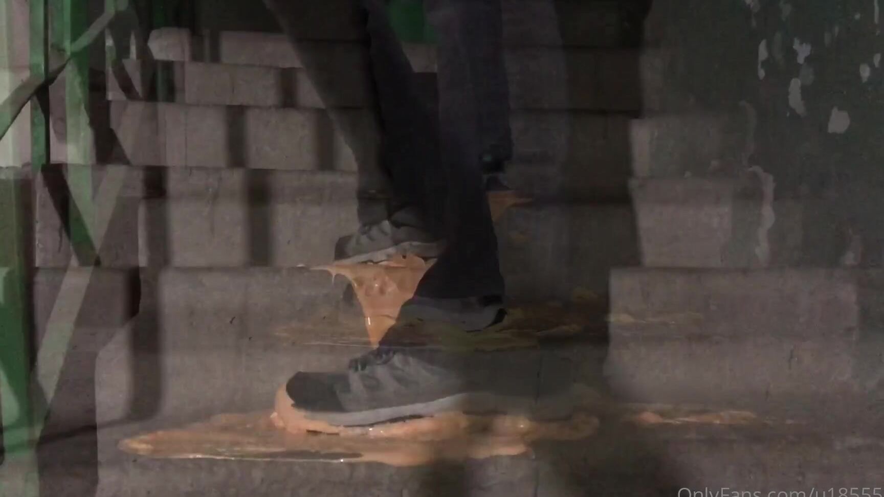 Watch Kathrynne Feetgoddess dominate and humiliate onlyfans with her feet in Onlyfans Video Stuck On Stairs