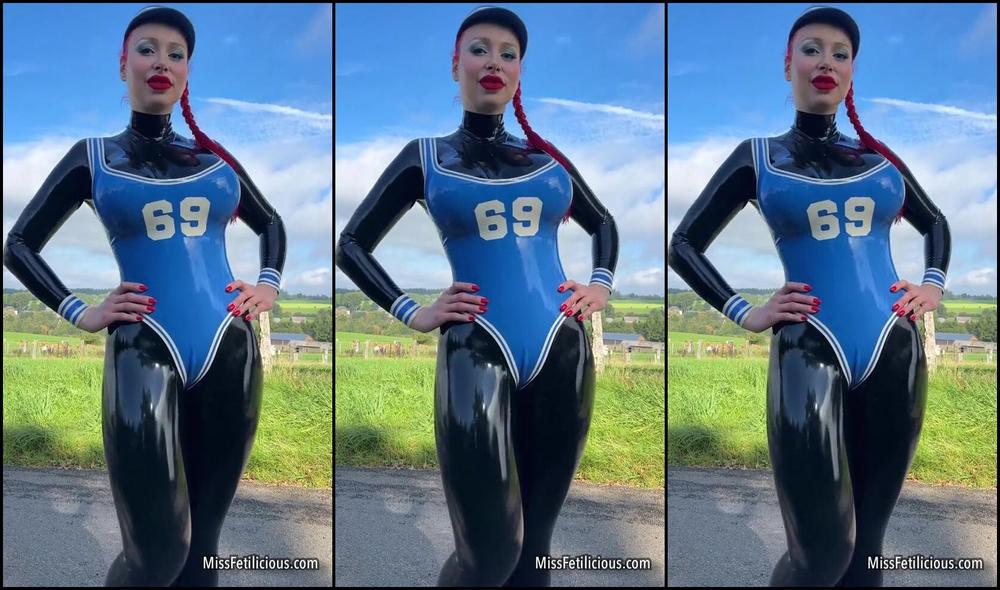 Miss Fetilicious gets wild on a rubberized onlyfans adventure!