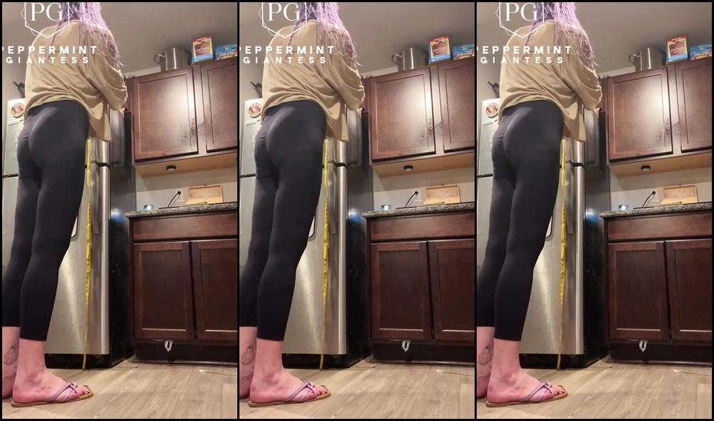 Peppermint Giantess Nicknamed Peppermintgiantess 01 26 2026 Onlyfans Video Y All Were Asking The Height Of My Fridge Soooo