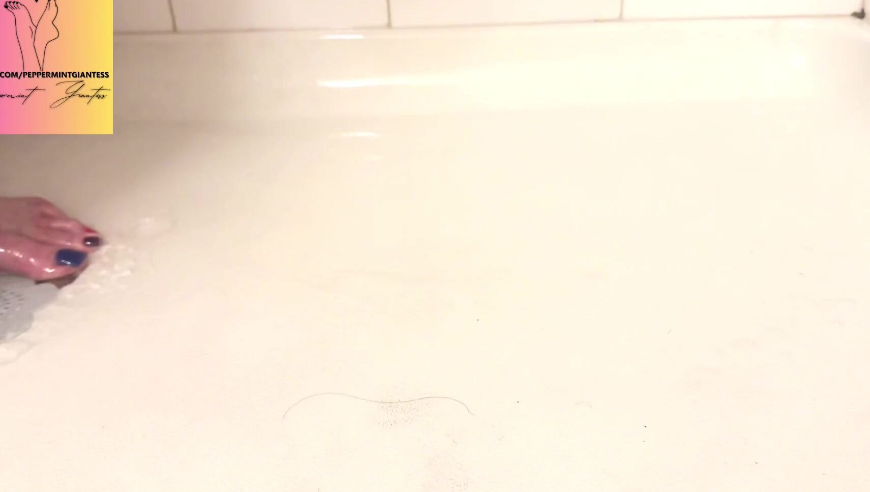 Peppermint Giantess Nicknamed Peppermintgiantess 11 25 2025 Onlyfans Video Shower With Me Can You Spot When I Peed