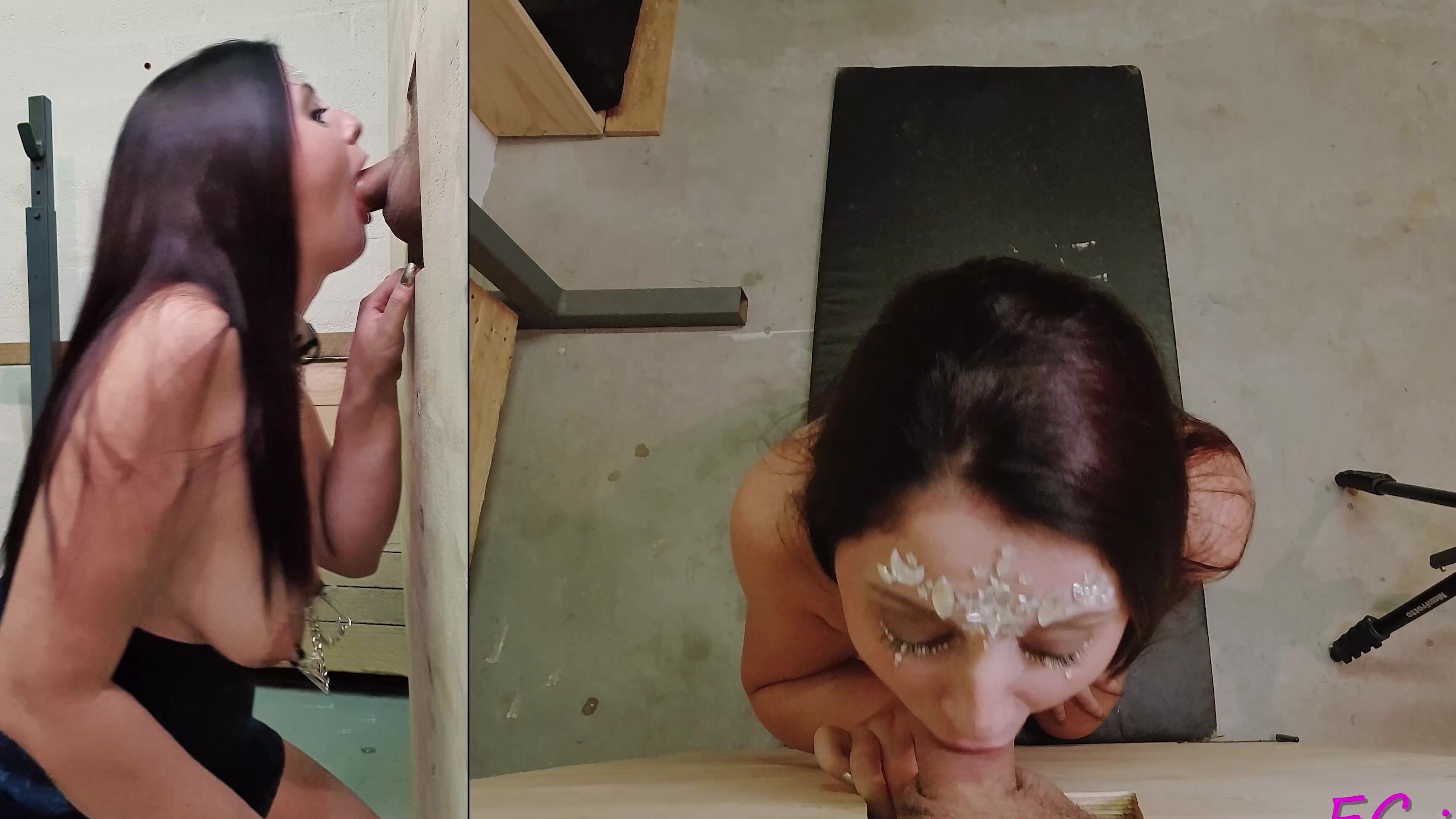 Pinkcandyec Crystal Aura Gloryhole Cum In Eye