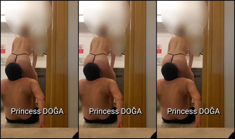 Princessdoga humiliates and dominates onlyfans in the bathroom