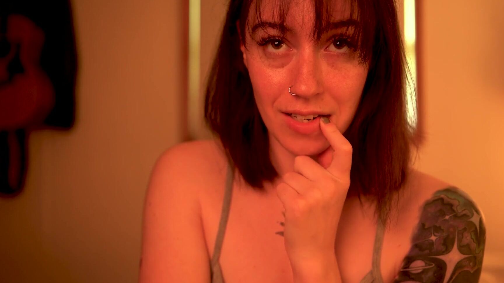 Adria After Dark's Best Friend Admits She's a Lustful Puss for Nick's Attention - OnlyFans