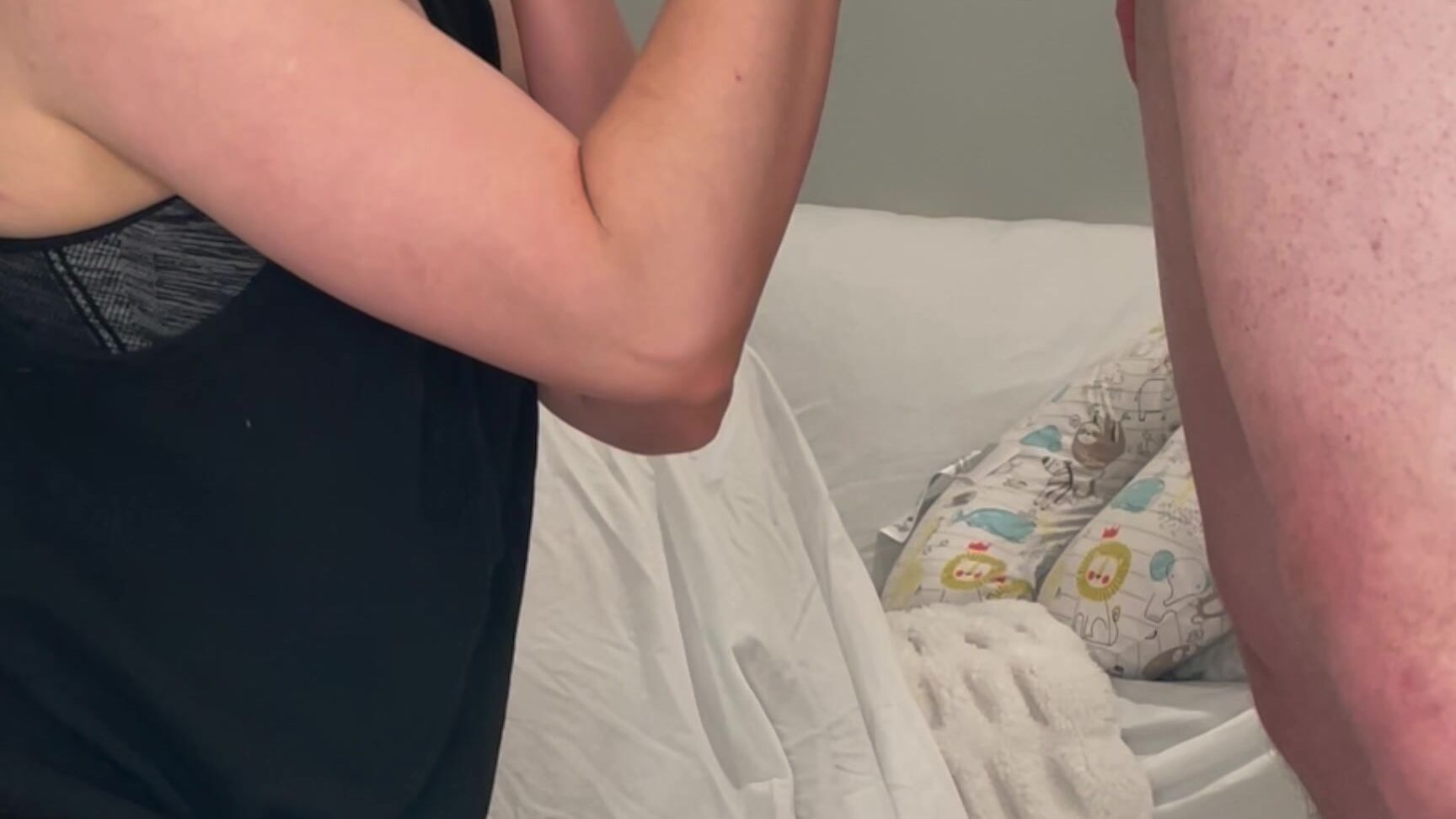 Amateur Hotwife Ass gets a double cumshot from ass to mouth and a messy close-up of her asstomouths