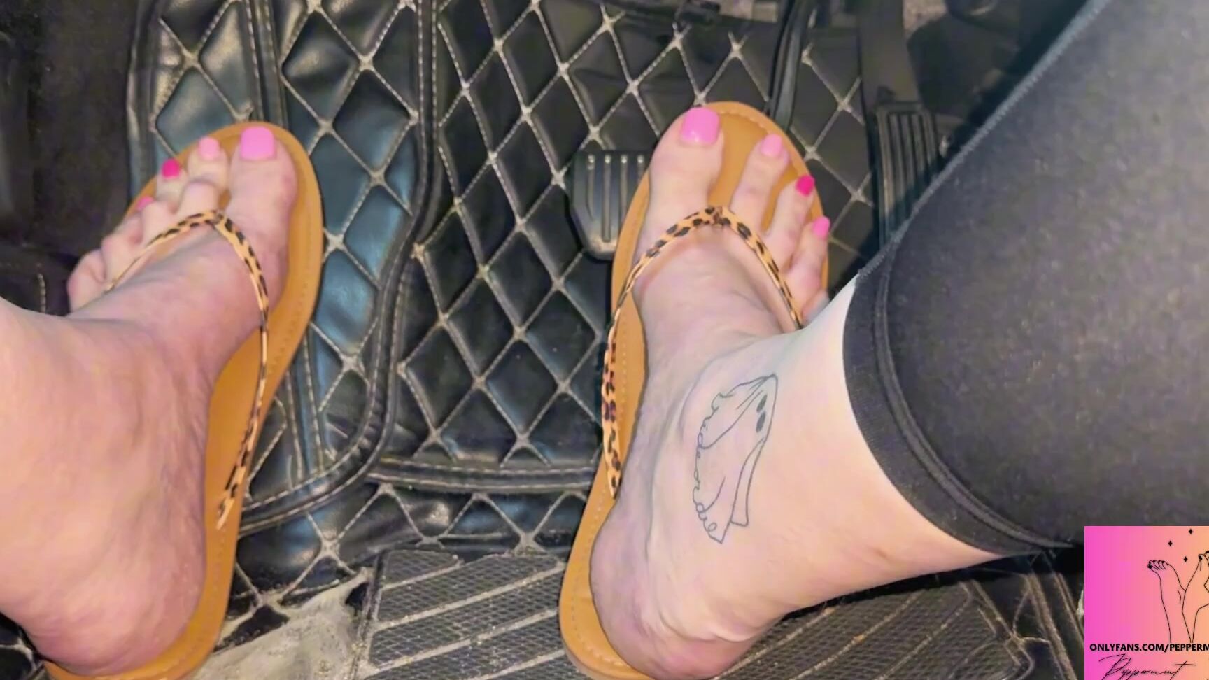 Peppermint Giantess Nicknamed Peppermintgiantess 11 14 2025 Onlyfans Video Driving In Flipflops This Was A Request Forgot I Had This