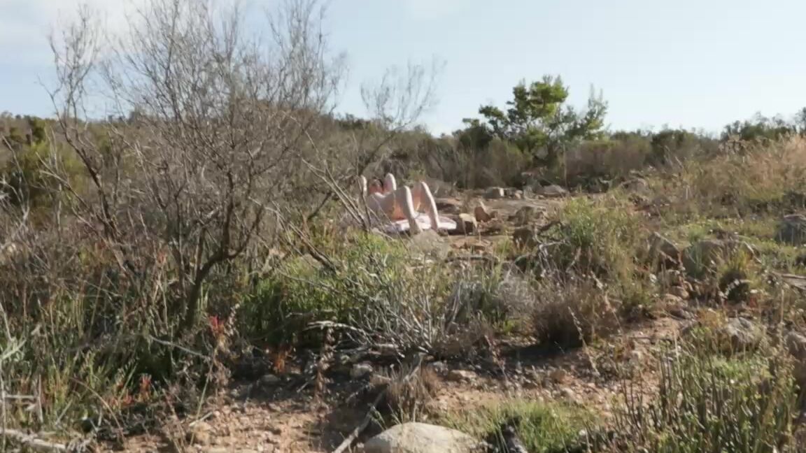 Pinkcandyec Caught Masturbating In The Wild