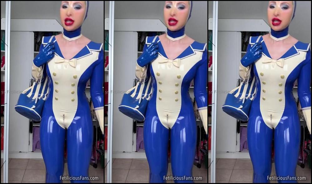 Miss Fetilicious is a naughty Sailor, ready to show off her skills in onlyfans video