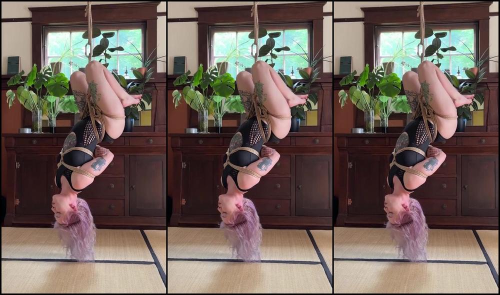 Queenkitty710 dominates in a kinky femdom series of poses