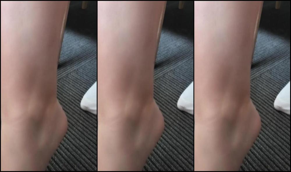 Onlyfans Princessdoga dominates with feet & white socks in sports video