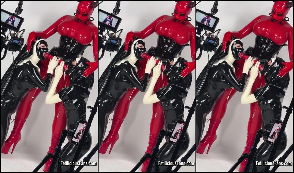 Miss Fetilicious Nicknamed Mfetilicious 10 2024: Onlyfans BTS Halloween video - full video