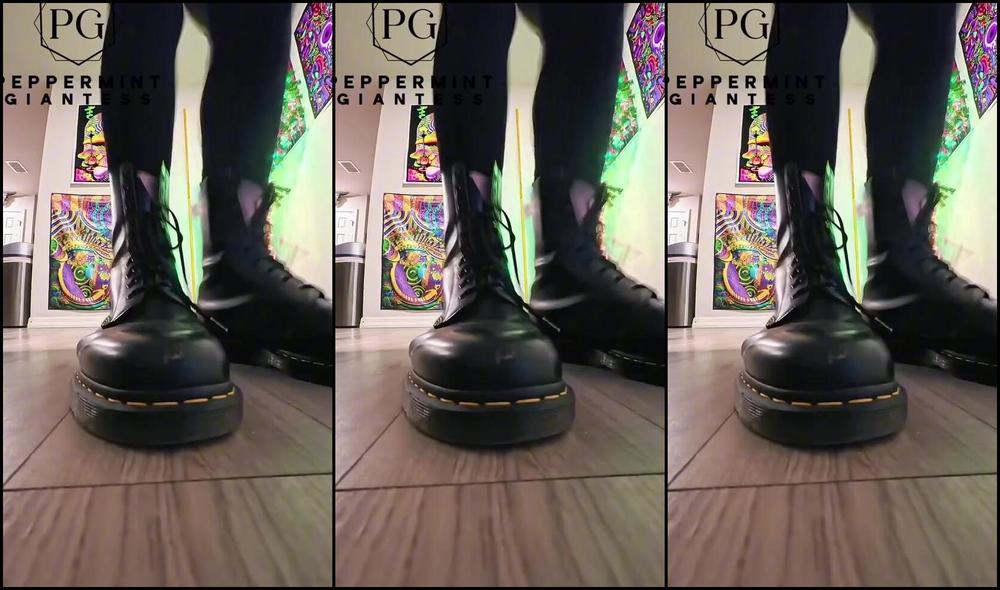 Peppermint Giantess Nicknamed Peppermintgiantess 01 14 2026 Onlyfans Video 6 7 Giantess In Doc Martens Stomping Hard Brutal Slowmo Stomps