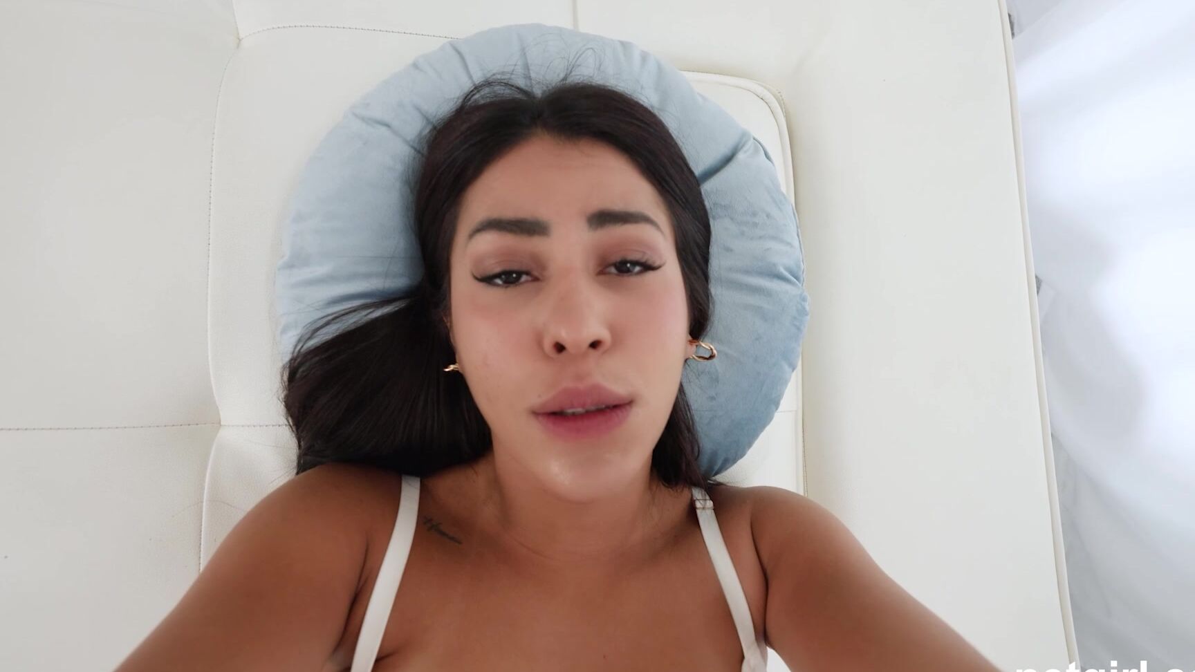 Melody Night gets her tight pussy drilled in POV siterip action